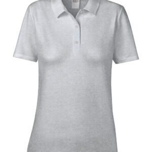 Anvil women's double piqué polo