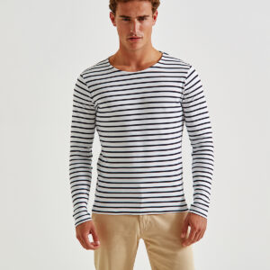 Men's Marinière coastal long sleeve tee