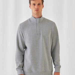 B&C ID.004 ¼ zip sweatshirt