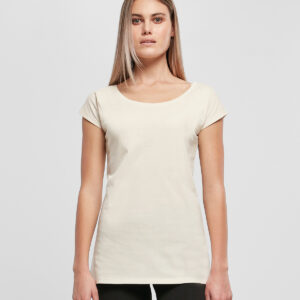 Women's wide neck tee