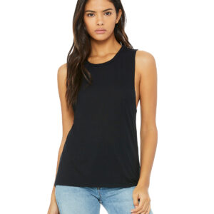 Flowy scoop muscle t-shirt