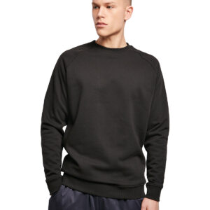 Raglan sweat crew neck