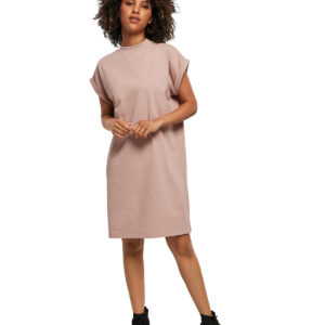 Women's turtle extended shoulder dress