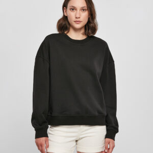 Womens oversized crew neck sweatshirt