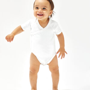 Baby organic kimono bodysuit