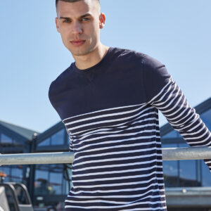 Long sleeve Breton striped T