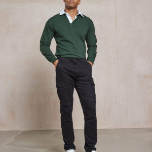 Stretch cargo trousers