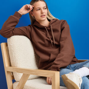 Softstyle midweight fleece adult hoodie