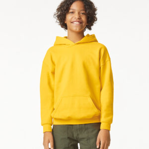 Softstyle midweight fleece youth hoodie