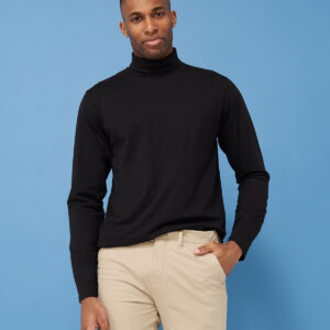 Long sleeve roll neck top