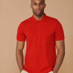 Micro-fine piqué polo shirt