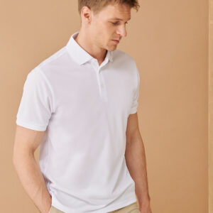 Recycled polyester polo shirt