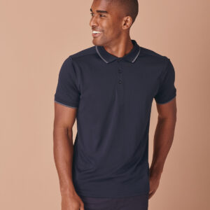 HiCool® tipped polo shirt