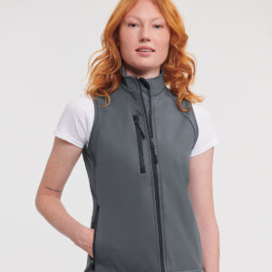 Women's softshell gilet