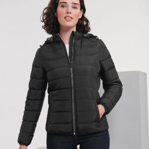 Women's hooded Nano jacket