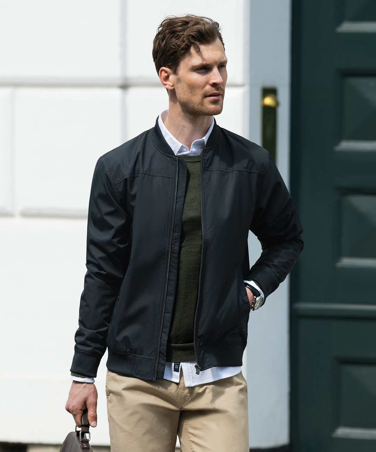 Bleecker  authentic bomber jacket