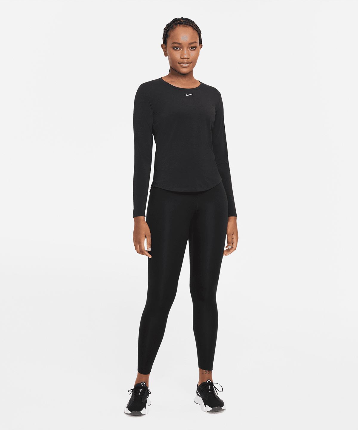 Womens Nike One Luxe Dri-FIT long sleeve standard fit top