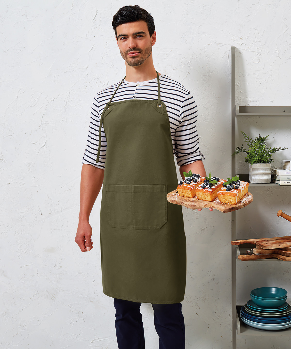 Artisans choice double-pocket canvas apron