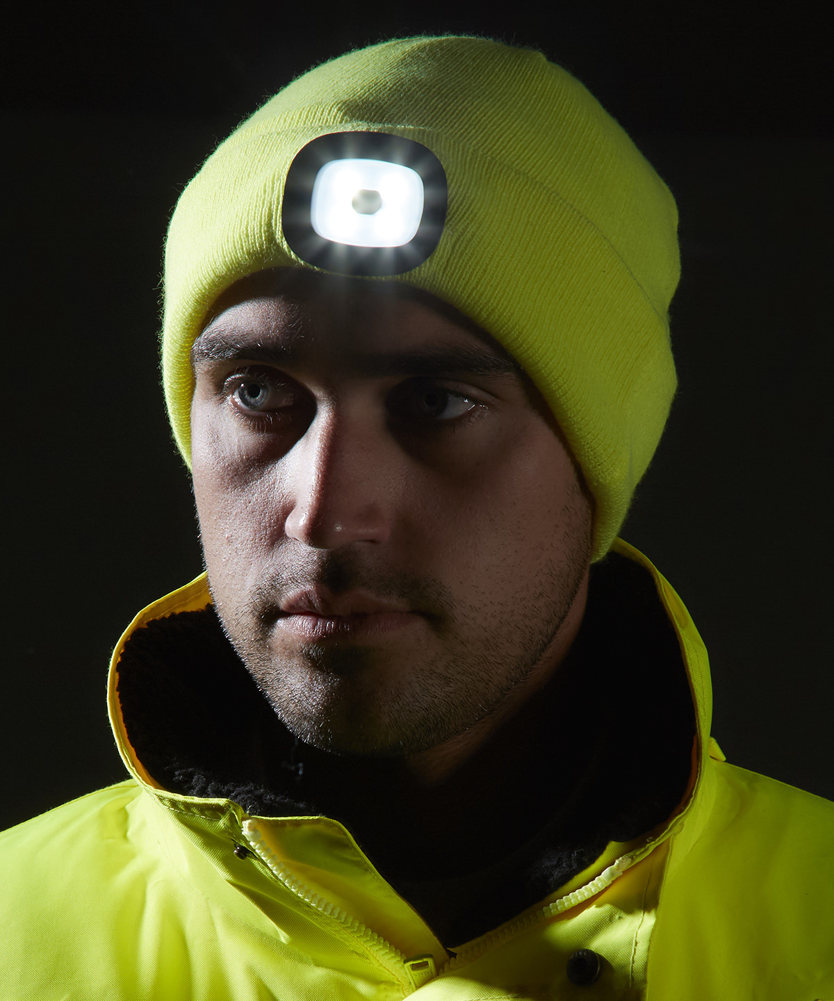 Beanie LED headlight USB rechargeable (B029)