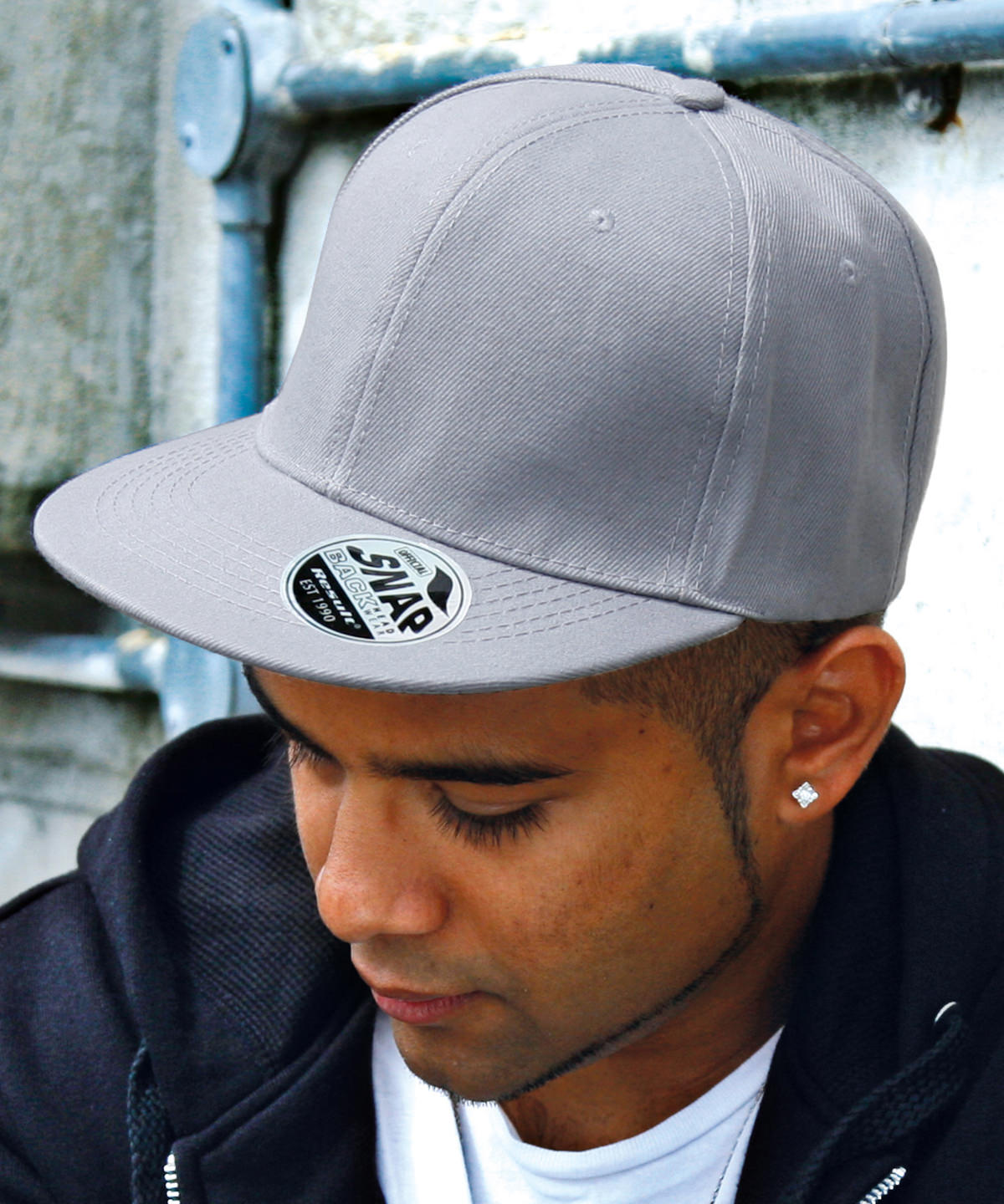 Bronx original flat peak snapback cap