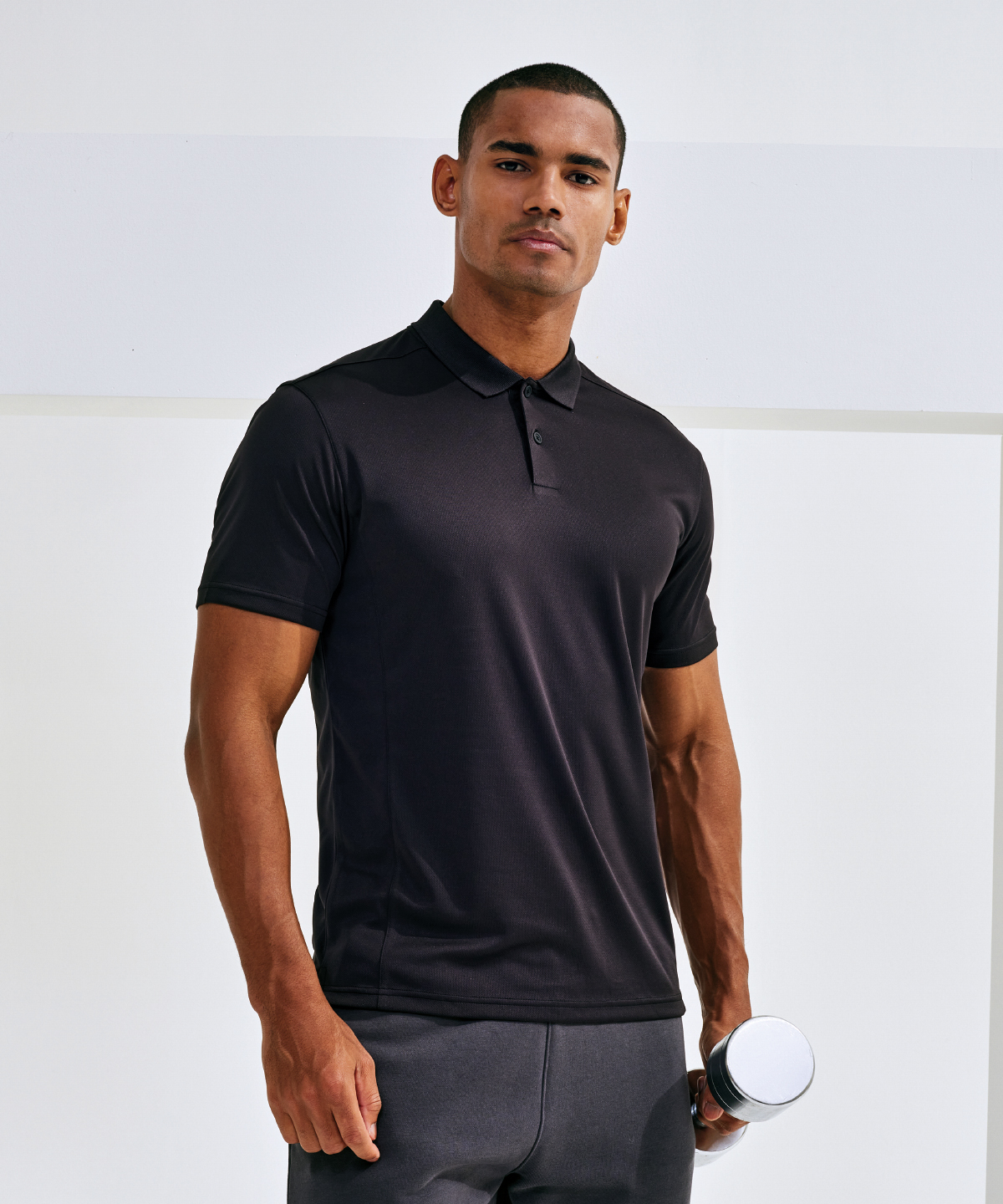 TriDri® textured recycled polo