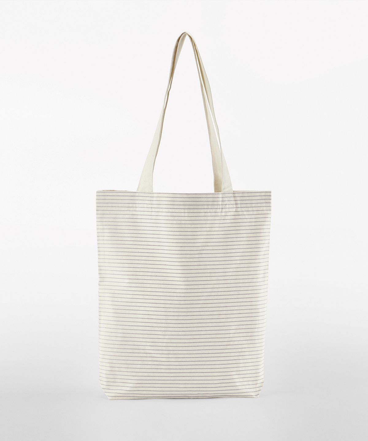 Striped organic cotton tote